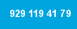 929 119 41 79 929 119 41 79